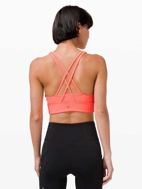 lululemon athletica Other - Lululemon Energy Bra High Neck Long Line Rib *Medium Support, B–D Cup size 4